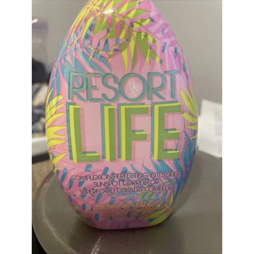 Designer Skin Resort Life Intensifier & Sunspot Correcting Tanning Bed Lotion